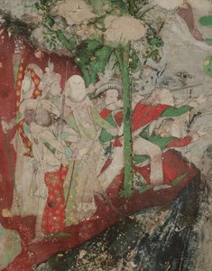 पश्चिमी भाड़े के सैनिक, वाट सुवनाराम, थोंबुरी, 1831 द्वारा थाई स्कूल