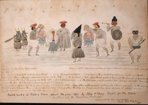 देहरादून में गोरखा जीवन का स्केच, c.1821 (कागज पर पानी के रंग का) द्वारा माननीय। फ्रेडरिक शोर