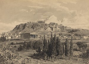 हाइफेस्टस का मंदिर, 1890।