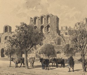 हेरोड्स एटिकस का रंगमंच, 1890। द्वारा कॉर्नर क्रशर से थिमिस्टोकल्स