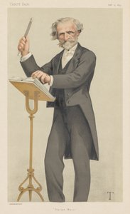 वैनिटी फेयर: इतालवी संगीत, 1879। द्वारा Theobald Chartran