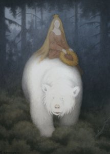 व्हाइट-बेयर-किंग-वालमोन, 1912। द्वारा Theodor Kittelsen
