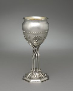 फूलदान, c.1900 (रजत) द्वारा थियोडोर बी (फर्म) स्टार