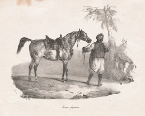 मिस्र की घोड़ी, 1822। द्वारा थियोडोर गेरिकौल्ट