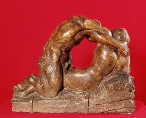 बृहस्पति और एंटोप (पहली तरफ), c.1818 (भूरे रंग की पत्ती वाला पत्थर)