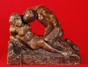 बृहस्पति और एंटोप (दूसरी तरफ), c.1818 (भूरे रंग की पत्ती वाला पत्थर)