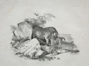 घोड़ी और उसकी फुहार। द्वारा थियोडोर गेरिकौल्ट