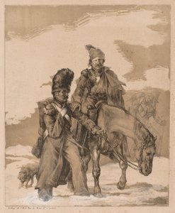 रूस से वापसी, सी। 1818। द्वारा थियोडोर गेरिकौल्ट