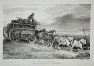 द कोल वैगन, 1821। द्वारा थियोडोर गेरिकौल्ट
