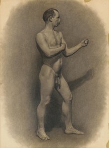 पुरुष चित्र का अध्ययन, 1875