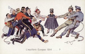 WW1 मित्र राष्ट्र केंद्रीय शक्तियों के साथ रस्साकशी खेल रहे हैं