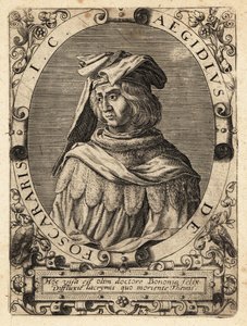 Egidio Foscherari, d.1289, इतालवी न्यायविद। द्वारा थियोडोर डी ब्राय