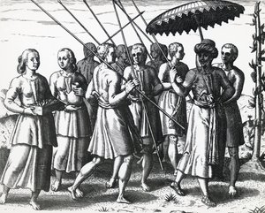 सुमात्रा के निवासी, थियोडोर डी ब्राय द्वारा (1528-1598), उत्कीर्णन द्वारा थियोडोर डी ब्राय