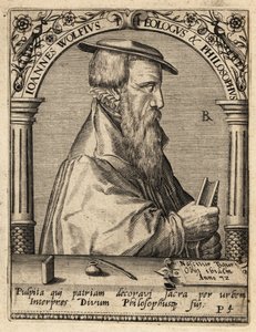 जोहान्स वुल्फ, c.1521-1572, स्विस सुधारवादी धर्मशास्त्री। द्वारा थियोडोर डी ब्राय