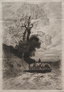 झुंड की वापसी, सी। 1870.
