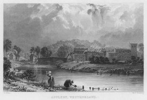 Appleby, Westmorland (उत्कीर्णन) द्वारा थॉमस (बाद) अलोम