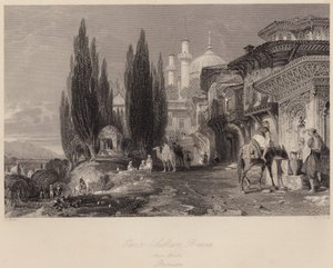 अमीर सुल्तान, ब्रुसा, एशिया माइनर, ब्रूस (उत्कीर्णन)
