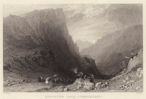 माननीय क्रैग, कंबरलैंड (उत्कीर्णन) द्वारा थॉमस (बाद) अलोम