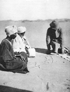रेत में मानचित्रण, हल्फा से शेलल, मिस्र, 1926 1927