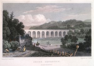एलेस्मेरे नहर पर चिरक एक्वाडक्ट, c1829