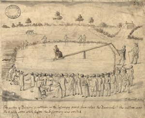 वेश्याएँ, मैनचेस्टर, 1819 (कागज पर पेन और स्याही धोना
