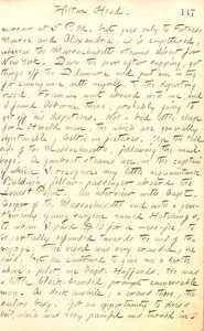 थॉमस बटलर गन डायरीज़- वॉल्यूम 20, पेज 161, 8 सितंबर, 1862
