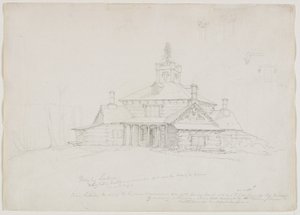 हॉर्बी लॉज, 1839 द्वारा थॉमस कोल