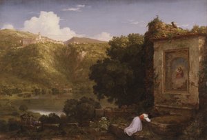 इल पेन्सरोसो, 1845 द्वारा थॉमस कोल
