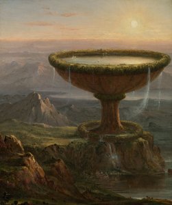 द टाइटन्स गॉब्लेट, 1833। द्वारा थॉमस कोल