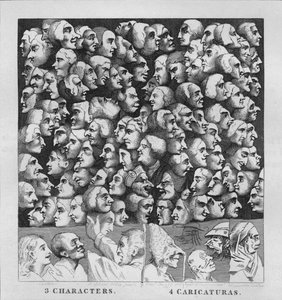 वर्ण और कैरिकट्रास, 1807, 1827।