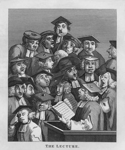 द लेक्चर, 1808, 1827।