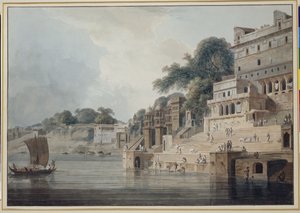 दासस्वमेध घाट, बनारस द्वारा थॉमस डेनिएल