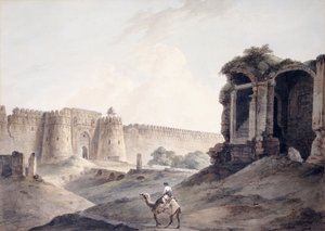 The Purana Qila, Delhi,  द्वारा थॉमस डेनिएल