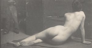 [पीछे से महिला नग्न], सीए। 1889., सीए। 1889.