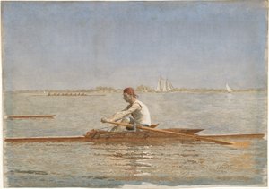 1873 में जॉन बिगलिन एक एकल कागज़ पर द्वारा थॉमस एकिंस
