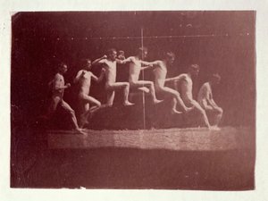 जॉर्ज रेनॉल्ड्स, 1884 की मारे व्हील तस्वीरें। द्वारा थॉमस एकिंस