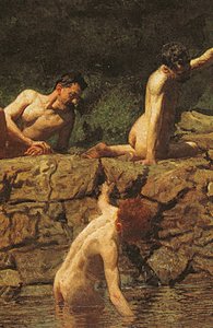 स्विमिंग होल, 1885