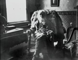 कैमडेन, एनजे में वॉल्ट व्हिटमैन, सी। 1891. द्वारा थॉमस एकिंस