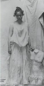 एंटीक कास्ट के साथ वेडा कुक, सी। 1892. द्वारा थॉमस एकिंस