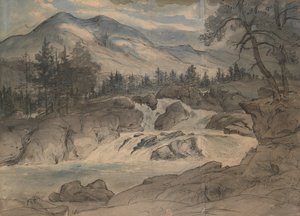 लेब्रो फॉल्स, 1824-42। द्वारा थॉमस फर्नले