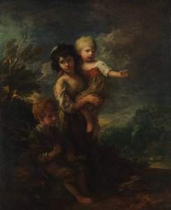 कॉटेज चिल्ड्रन द वुड गथर्स, 1787। द्वारा थॉमस गेन्सबोरो