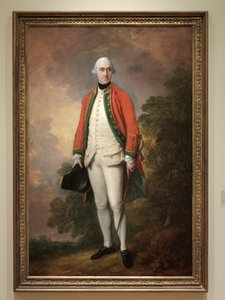 जॉर्ज पिट का पोर्ट्रेट, पहला लॉर्ड रिवर, c.1768-1769 द्वारा थॉमस गेन्सबोरो