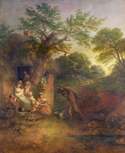वुडकटर होम, c.1780 द्वारा थॉमस गेन्सबोरो