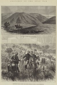 ज़ुलु युद्ध के रेखाचित्र