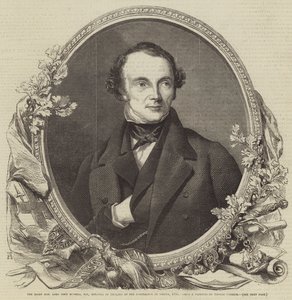 1855 के सम्मेलन में वियना के सम्मेलन में इंग्लैंड के सांसद, सही माननीय लॉर्ड जॉन रसेल