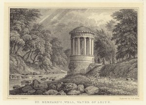 सेंट बर्नार्ड वेल, वाटर ऑफ लीथ (उत्कीर्णन)