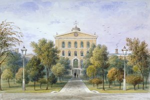 टूथिल फील्ड्स, वेस्टमिंस्टर, लंदन में ब्रिजवेल जेल, c1850 द्वारा थॉमस होसमर शेफर्ड