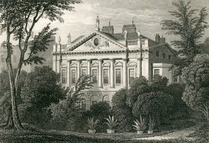 अर्ल स्पेंसर हाउस, ग्रीन पार्क, 1829 द्वारा थॉमस होसमर शेफर्ड