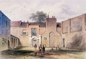 टोथिल फील्ड्स जेल में प्रवेश, 1850 द्वारा थॉमस होसमर शेफर्ड