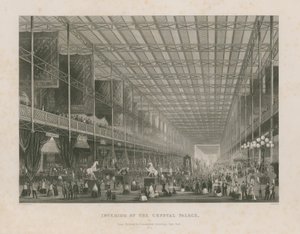 इंटीरियर ऑफ़ द ग्रेट प्रदर्शनी, 1851 द्वारा थॉमस होसमर शेफर्ड